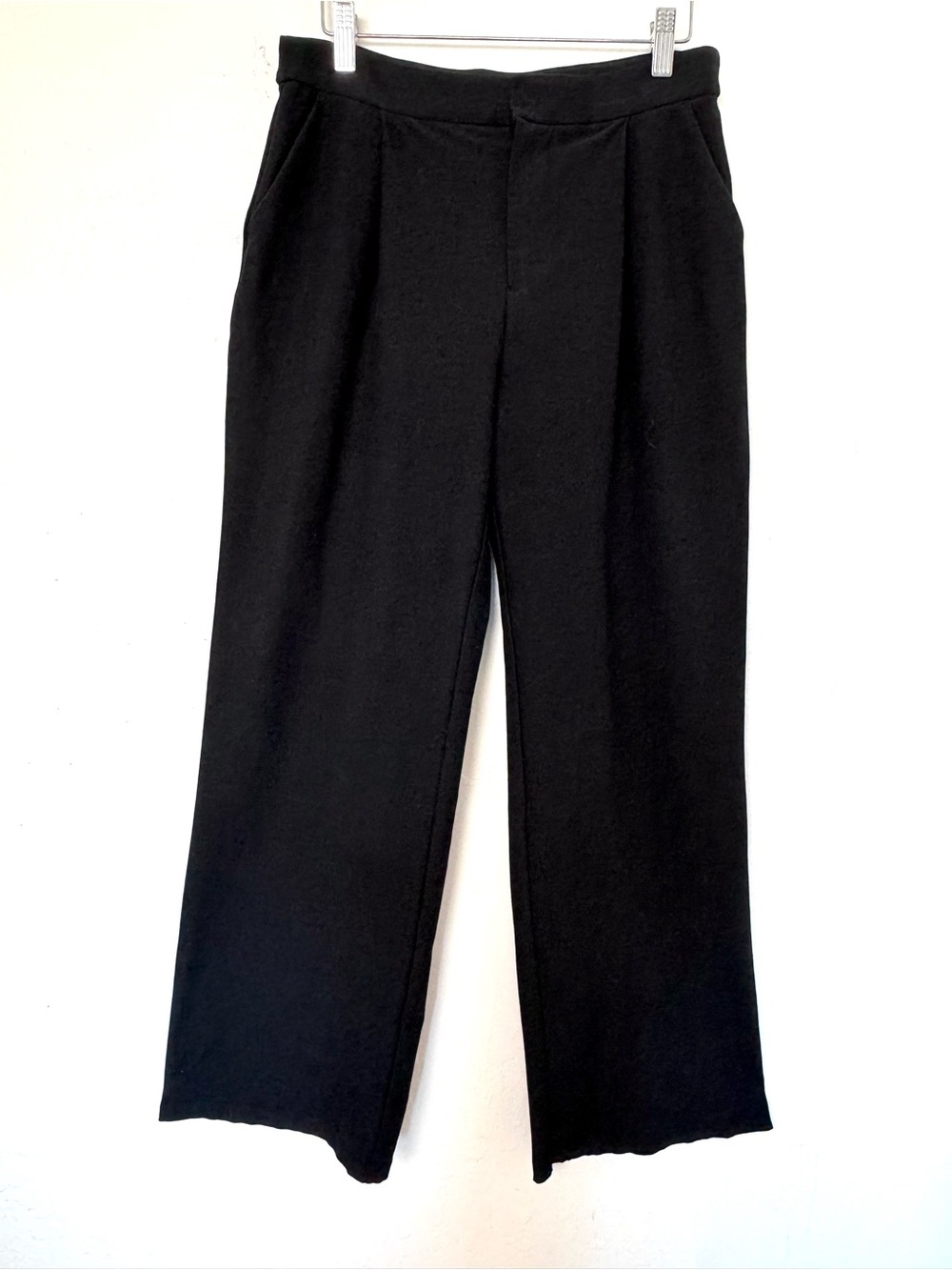 Vuori Elevation Trouser Black Heather Wide-Leg Relaxed Pants Medium - Picture 4 of 12
